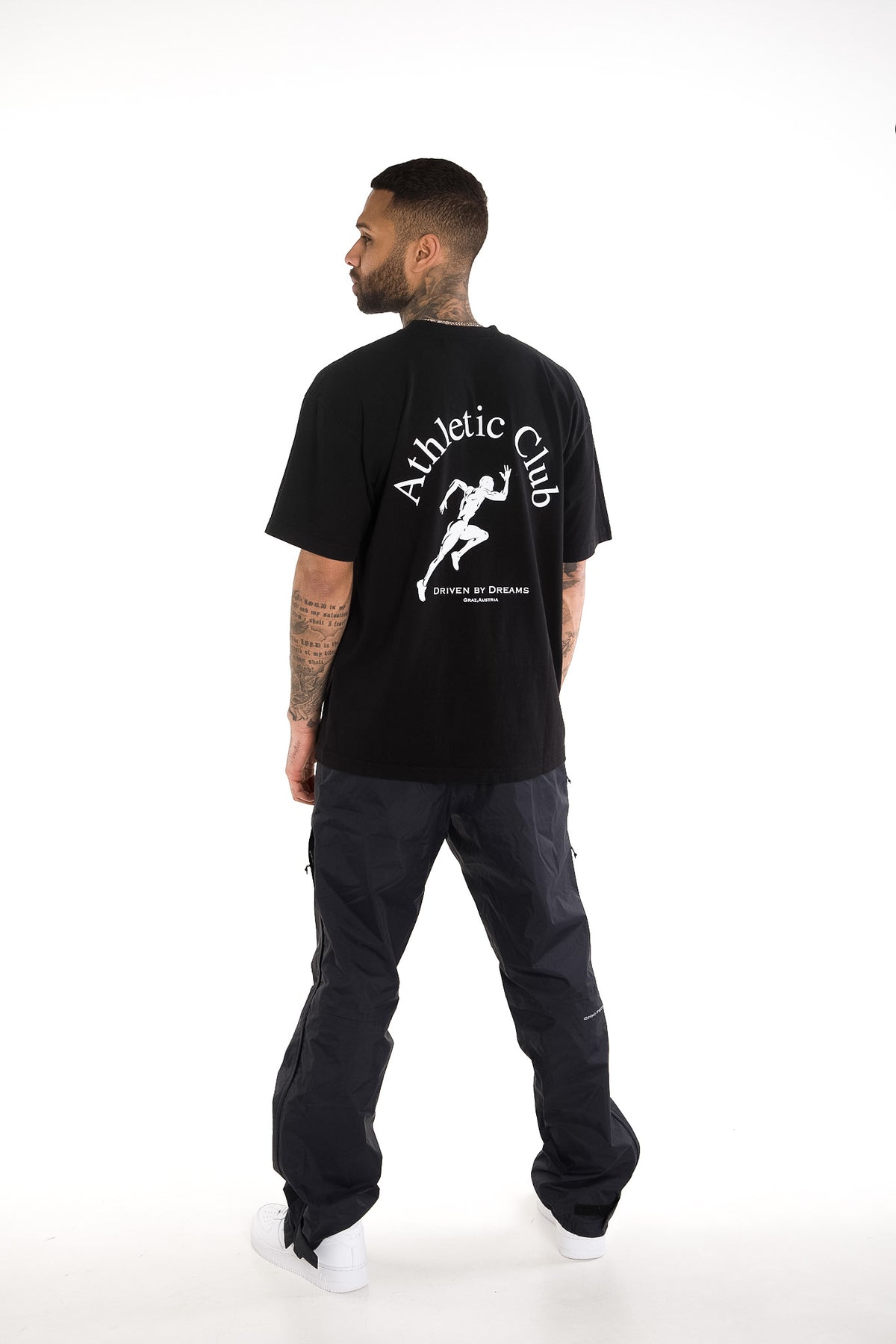 ATHLETIC CLUB T-SHIRT BLACK